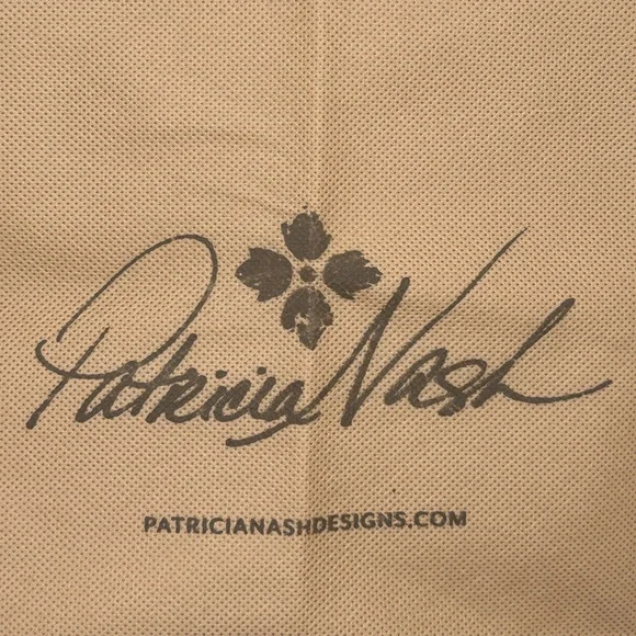 Patricia Nash~Avellino Tooled Black Leather Crossbody Shoulder Handbag P062233 - Picture 9 of 11